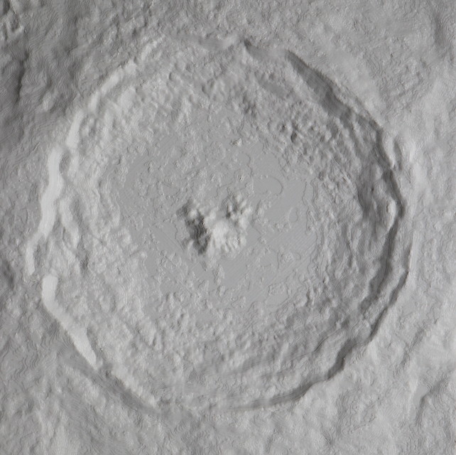 moon crater tycho